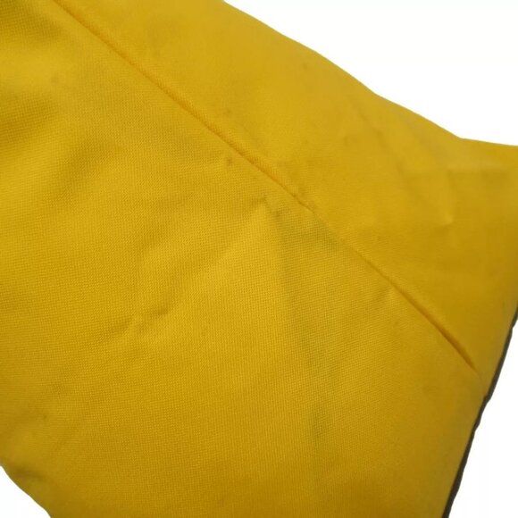 Auth Herve Chapelier Shoulder Bag Tote Bag Yellow Nylon - Picture 10 of 13